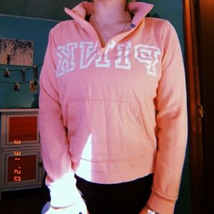Pink PINK long sleeve zip up